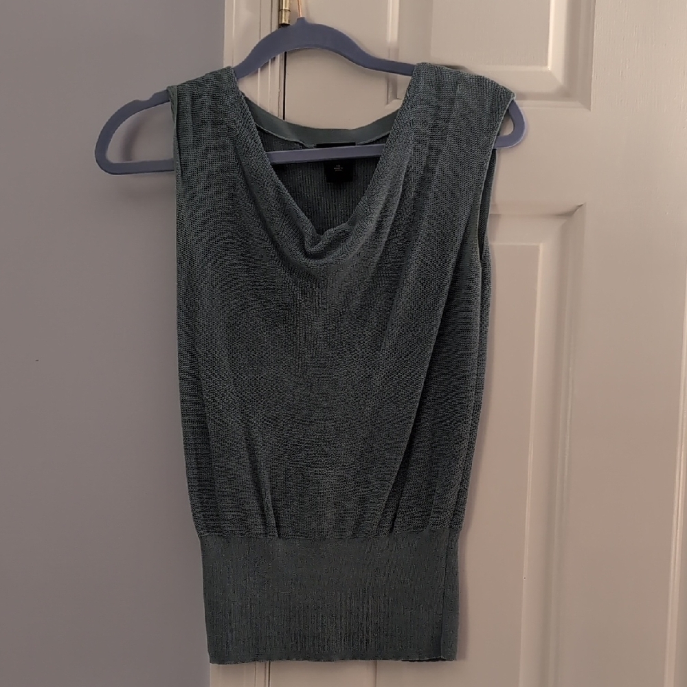 Ann Taylor Factory Light Blue Knit Top